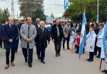 El Legislador Roberto Moreno participó del acto patrio “Choromoro de Celeste y Blanco”